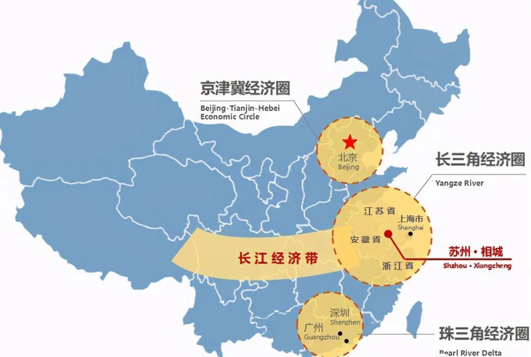 中國三大經(jīng)濟圈