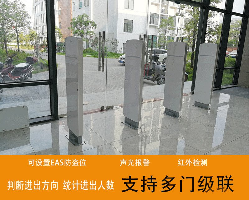 RFID超高頻多通道級(jí)聯(lián)UHF倉(cāng)庫(kù)出入庫(kù)防盜報(bào)警 會(huì)議門禁   