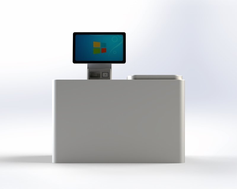 RFID收銀臺WS-DK-K1 4