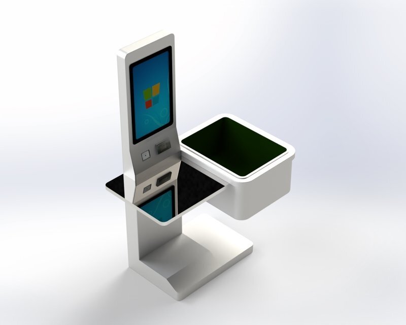 RFID自助收銀一體機WS-DK-K2 2